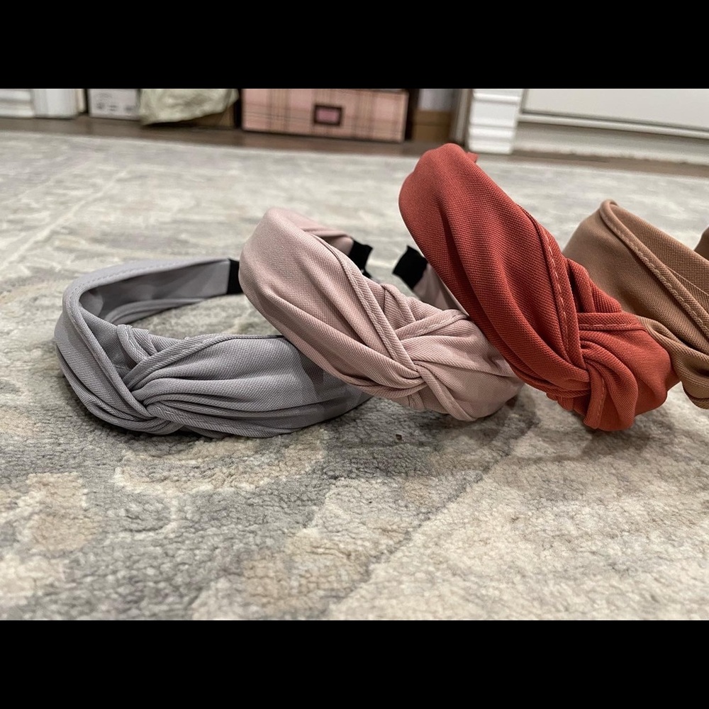 Chiffon top knot headband 2 for $10
